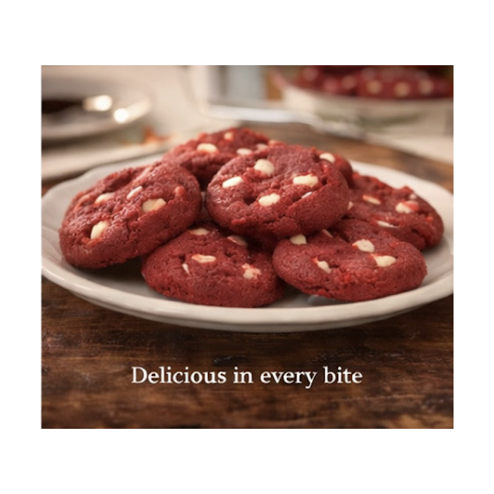 Noor Red Velvet Premium Cookies