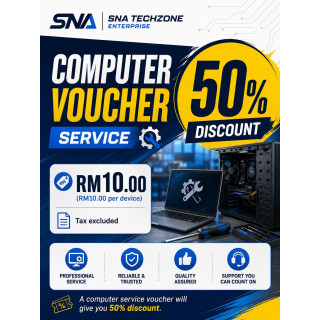 SNA TECHZONE ENTERPRISE Computer Voucher Service 50%
