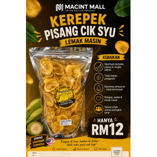 Kerepek Pisang Cik Syu Lemak Masin