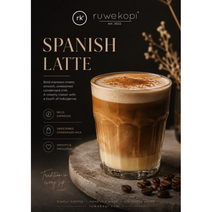 Spanish Latte Coffee Malaysia | Premium Coffee Drink