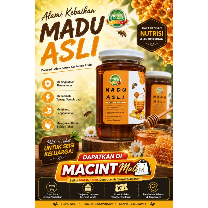 Pure Fraser Hill Honey 450g | 100% Natural Honey Malaysia