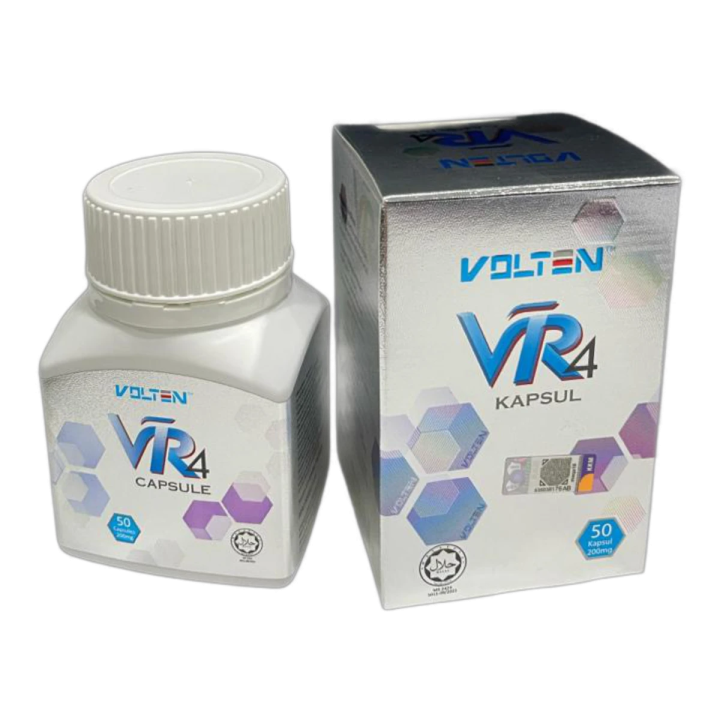 VR4 Black Ginger Extract Capsules | Natural Health Supplement Malaysia