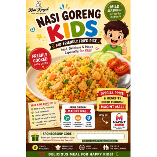 Nasi Goreng Kids | Kid-Friendly Fried Rice | Kopi Kenyek