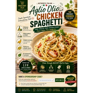Aglio Olio Pasta Malaysia | Fresh Italian Pasta | MACINT Mall