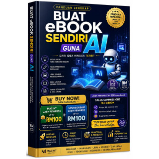 Buat eBook Sendiri Guna AI | Panduan Lengkap Malaysia